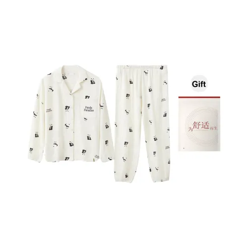 Red Beans At Home Пижамный комплект Весна Лето Женские