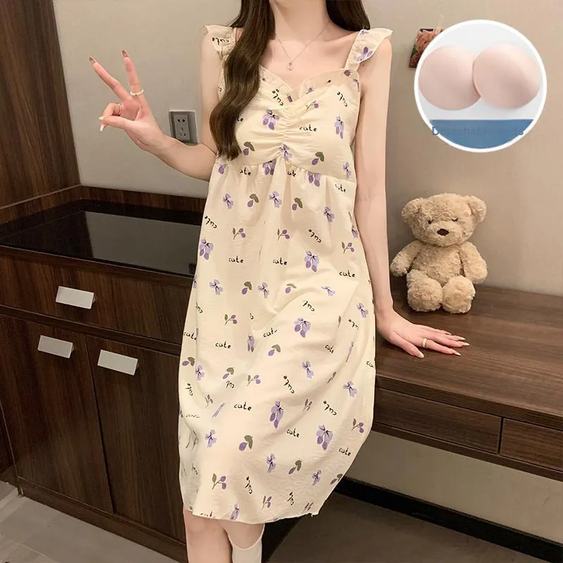 Ta Yan Nightgown Women's Purple-5