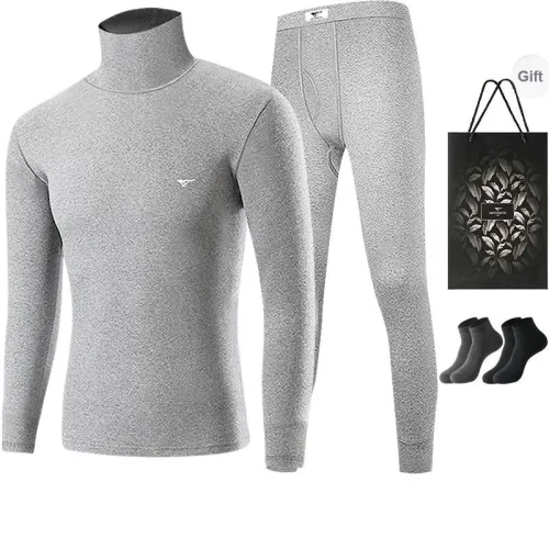 SEPTWOLVES Thermal Set Men's Includes Shopping Bag