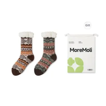 Moremoli Mid Calf Socks Women's Shopping Bag 2 Pack