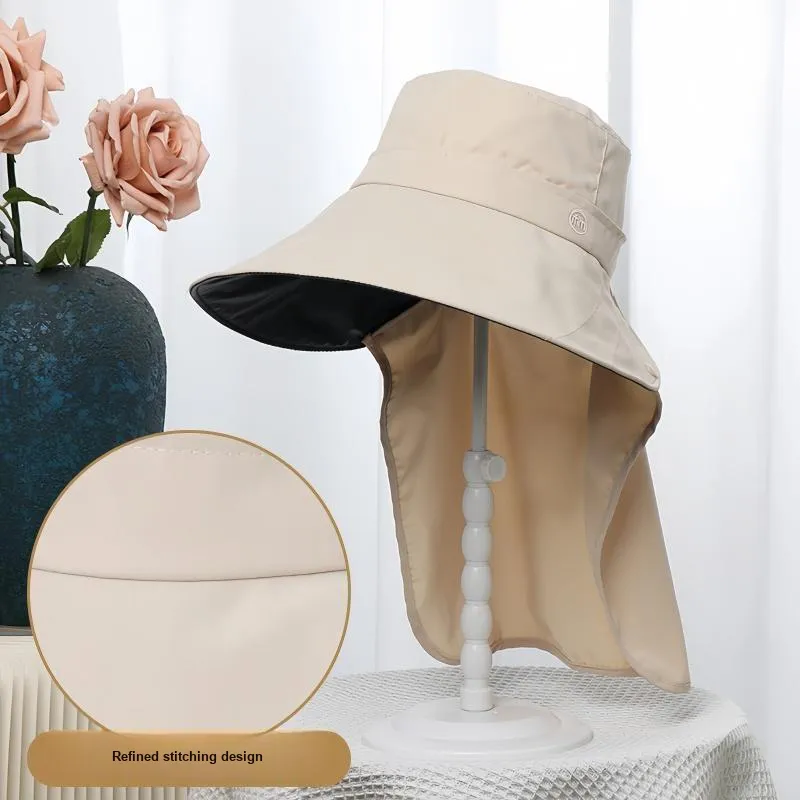 Yalu Polyester Sun Protection Hats Women's-5