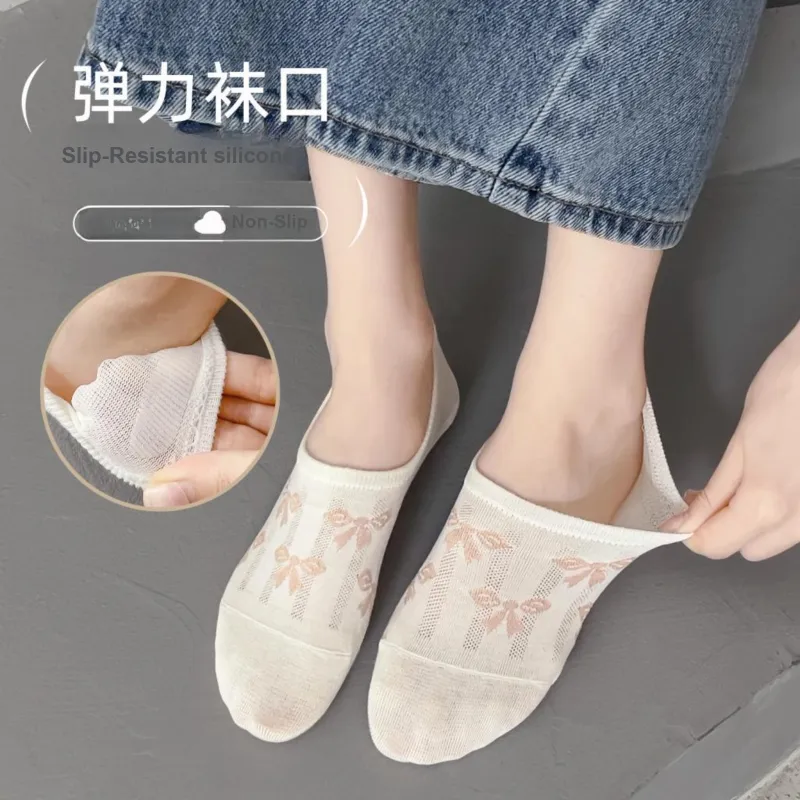 XXLLG No Show Socks Women's 5 Pack-2