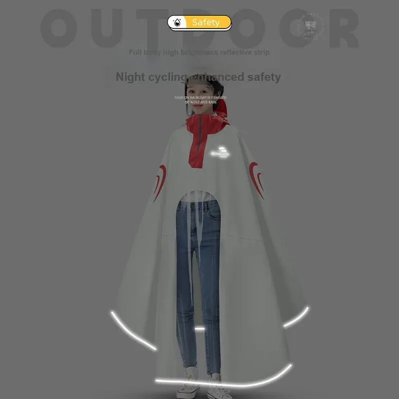Zheng Yu Poly Pongee Rain Poncho-7