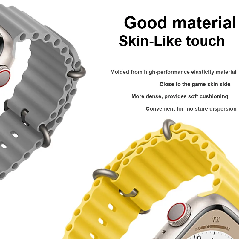 Fly Apple Compatibility Watch Band Silicone Material-5