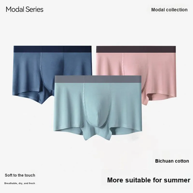 Qiao Ni Tong Underpants Men's 3 Pack-2