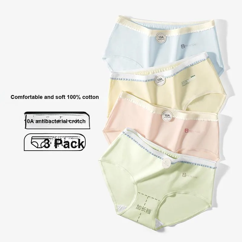 Cotton Gene Underpants Women's 3 Pack-1