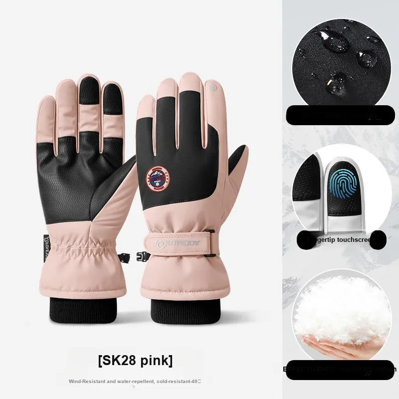 ZHIYILIANGPIN Ski Gloves Mittens Unisex-6