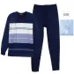 8917 Navy Blue Crew Neck
