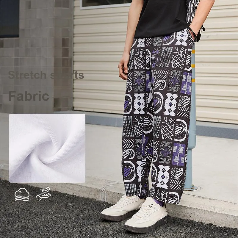 PEAK Casual Pants Men Black-3