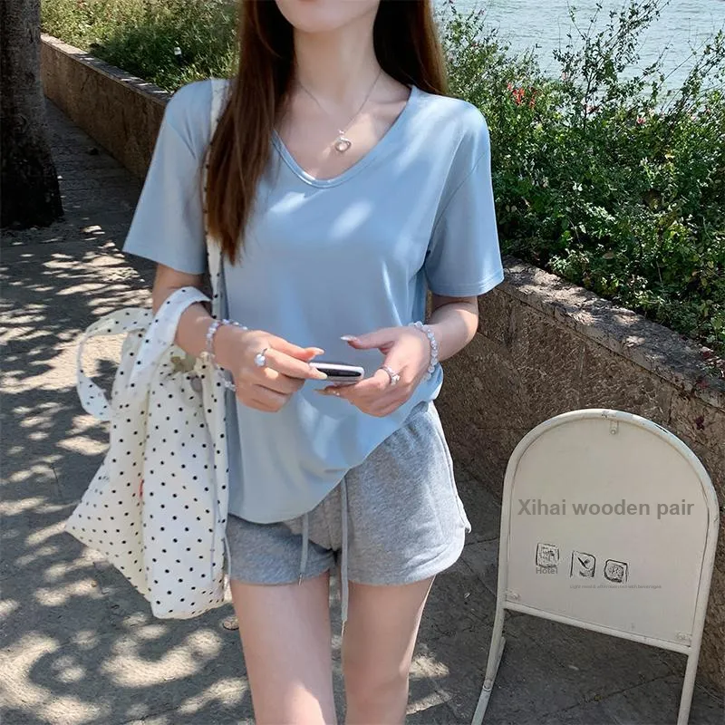 SUSANSAN T Shirts Women's-10