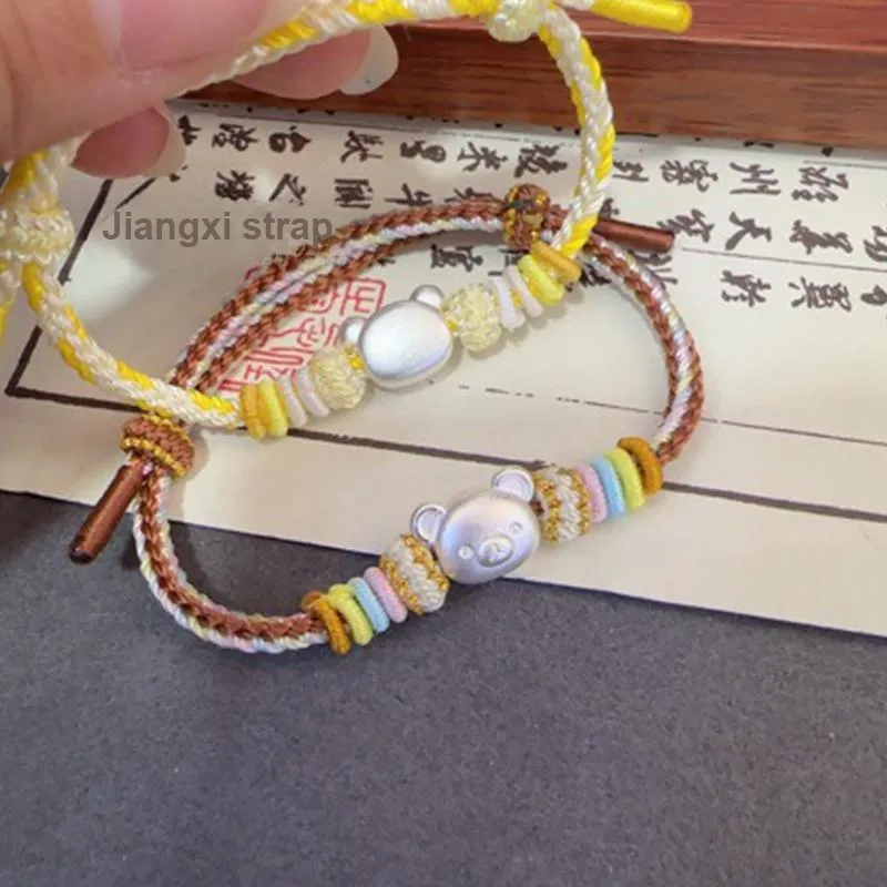 Qing Yi 999 Fine Silver Bracelets Unisex-9