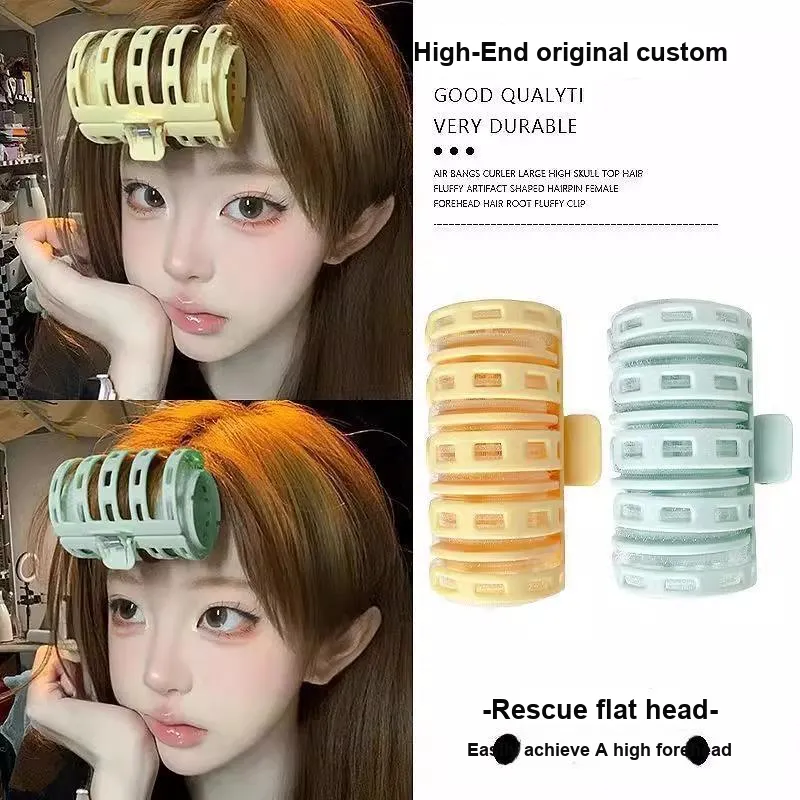 ZHENZI Wispy Bangs Curling Tool For Women's, Hair Friendly, High Hairline Shaping, Hairdressing Tool Convenient-1
