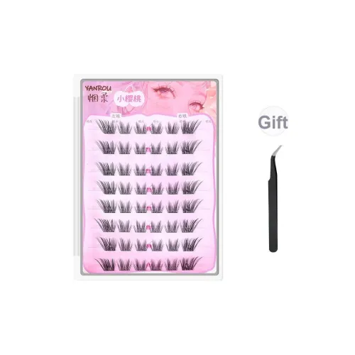 YANROU Одиночный кластер естественное удлинение стиль