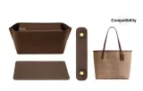 Light Umber Shoulder Pads+Anti-Theft Zippers Liner+Bottom Pad