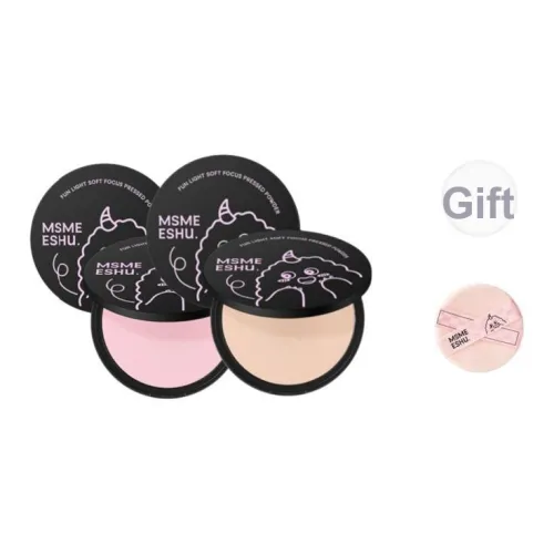 MSMEESHU Необычный Свет And Мягкий Карамель Пудра Финиш Oil Control Длинный Тяжелый Матовый