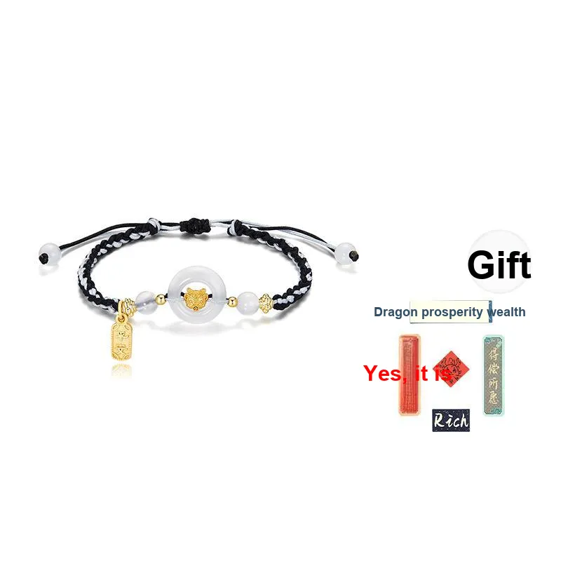 Zeroline Agate Jade Bracelets Unisex-0