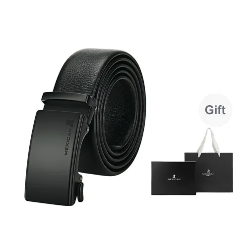 MEXICAN High End, Automatic Buckle Cow Leather Belts Men's Width 3.5cm