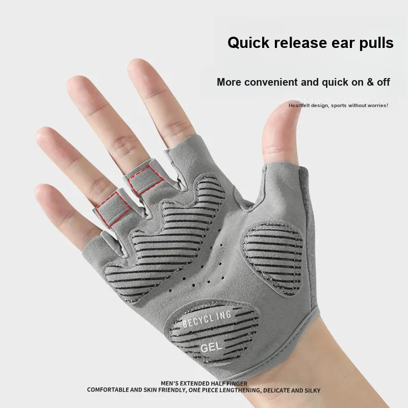 NANJIREN Half Finger Fitness Gloves Women's-3