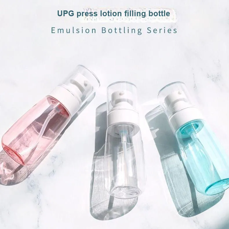 JIAOXUEFEI 100ML Travel Portable Empty Bottle Lotion Foundation And Toner Sample Compress-7
