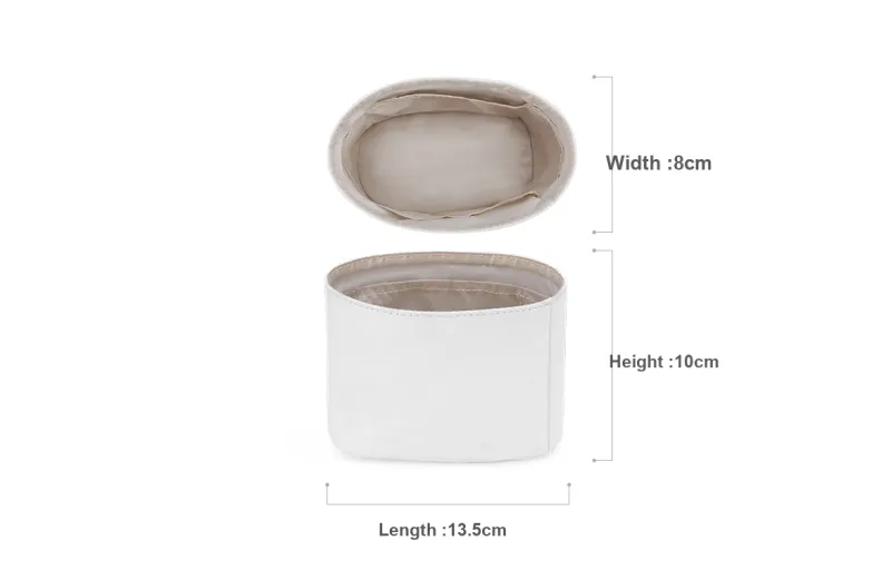 Lan Bao Fan Artificial Leather, Microfiber Bag Accessory, Modified Bag Strap Unisex Ecru-74