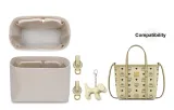 [Beige Style]Flannelette Liner+Abrasion-Resistant Buckle (Comes with Charm)