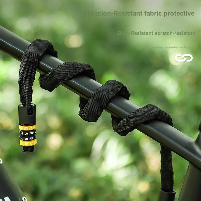 WEST BIKING Bicycle Locks Chain Lock-3