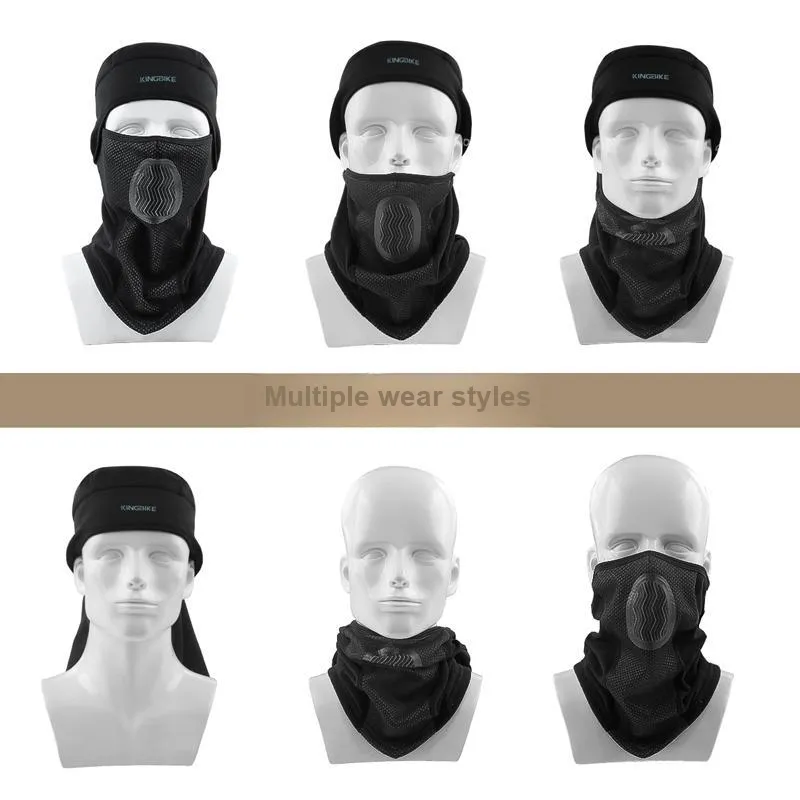 BATFOX Motorcycle Headgears Soft Material Cycling Skiing Unisex 52 62cm Head Circumference Windproof And Cold Resistant-2