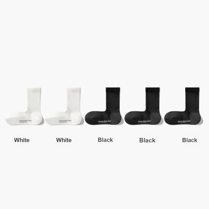 B&C.Room 2023 Fall Crew Socks Men's 5 Pack-8