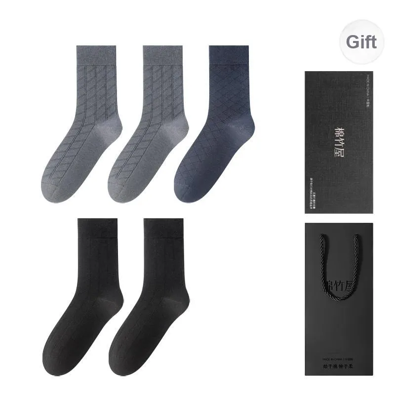 B&C.Room SS24 Mid Calf Socks Spring Summer Men's 5 Pack-2