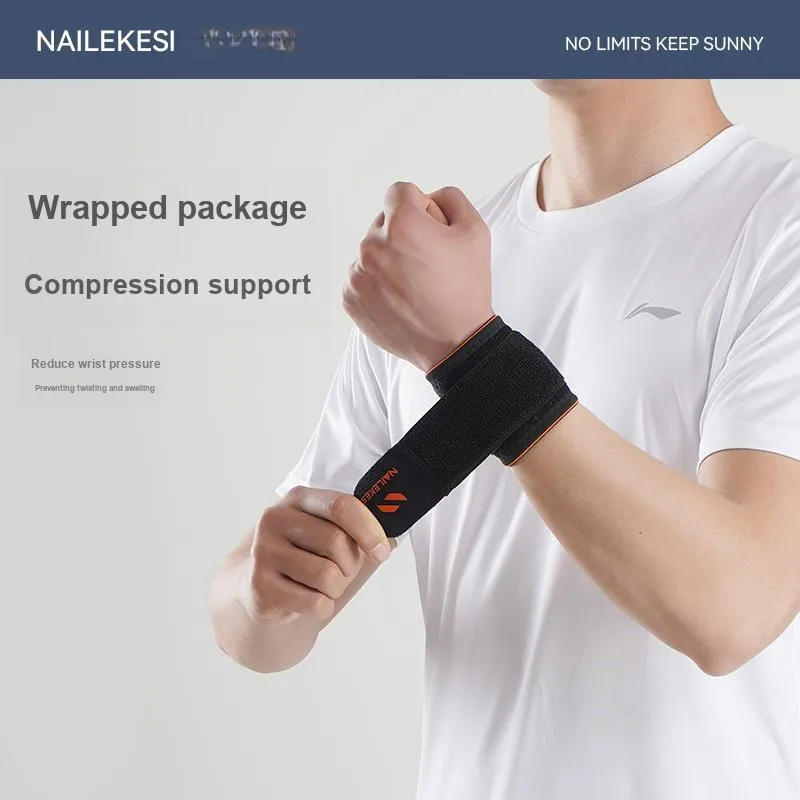 NAILEKESI Fitness Basketball Wristbands Protective Slip Resistant 2 Pack Professional Protective-16