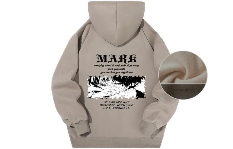 FAIRWHALE Pullover Drop Shoulder Hoodie Unisex-37