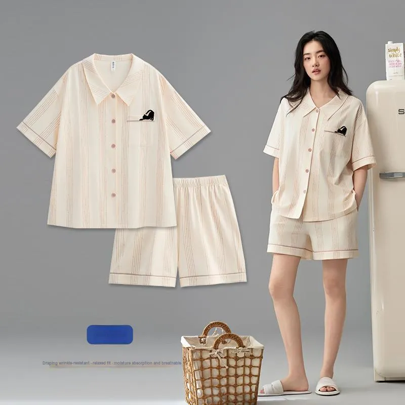 Peninsula City Pajama Set Women's Gift Box Set Apricot Pink-4
