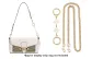 Four-Leaf Clover Extender Chain 12cm+Gold-Tone Copper Chain 100cm