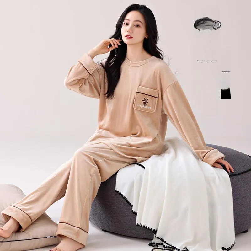 UAVAE Pajama Set Women's Image Color-2