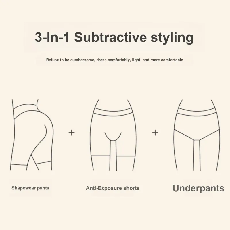 H YXIANG Shapewear Bottom Unisex-7