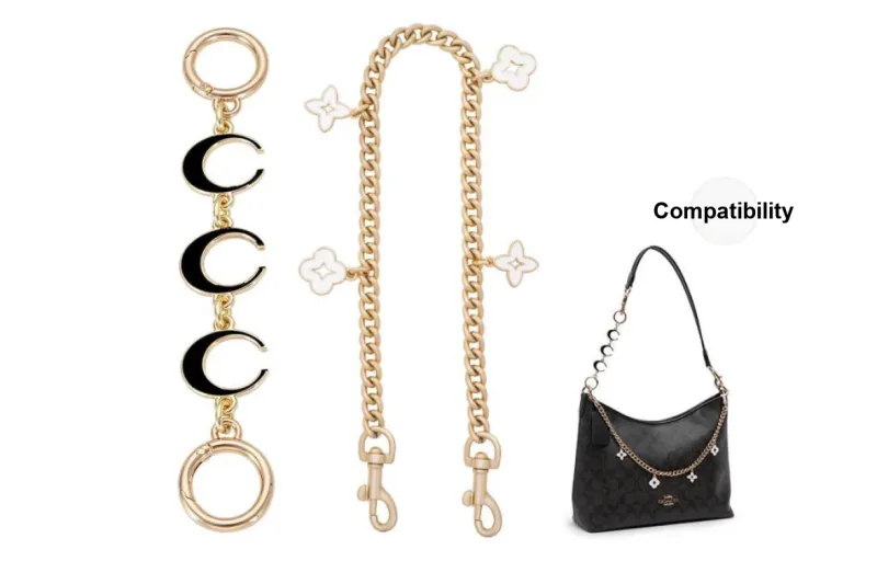 Lan Bao Fan Metal Alloy Bag Accessory Women's Multicolor-45