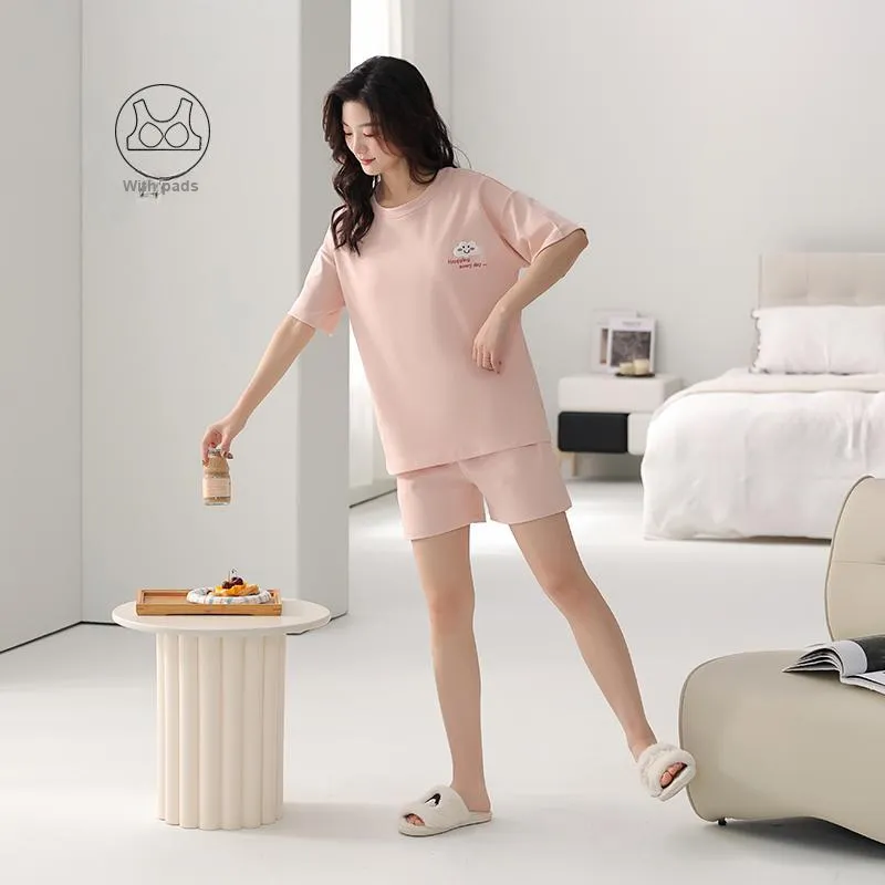 MADALLO Pajama Set Women's Pink-3