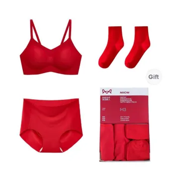 MIIOW Honmei Honmei Series Underwear Set Women's Maroon