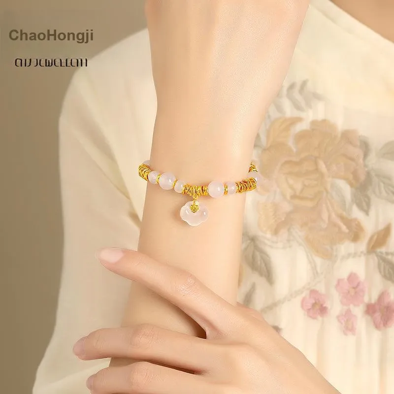 CHAOHONGJI Natural Agate Bracelets Women's-4