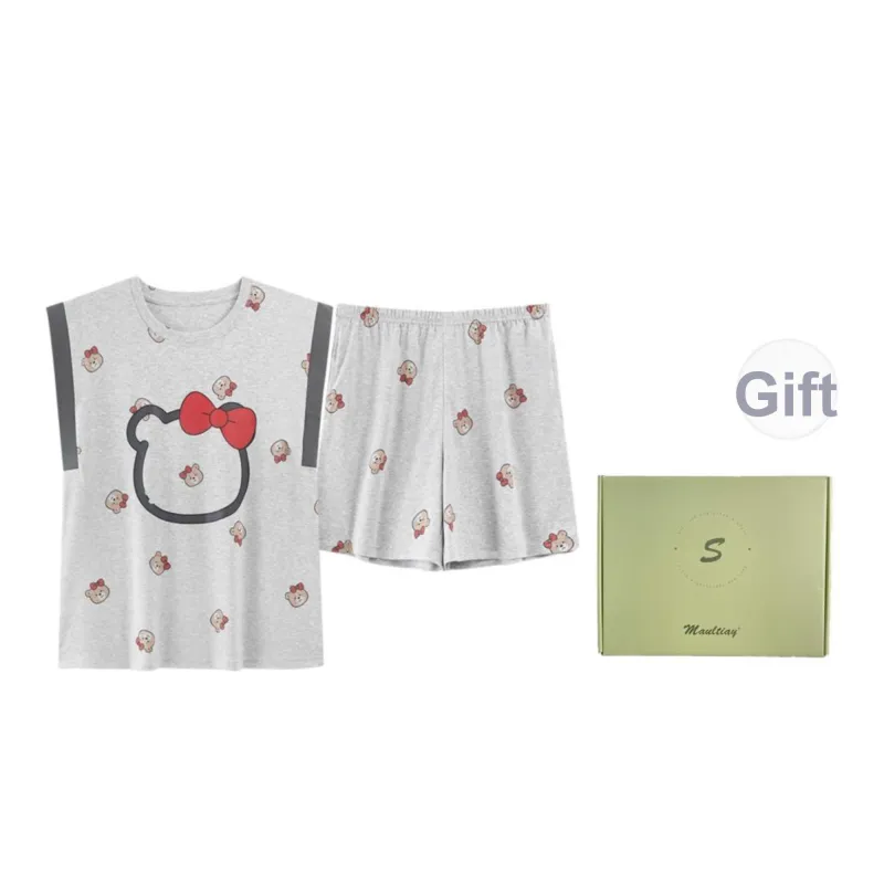 Maultiay Pajama Gift Box Summer Women's-0