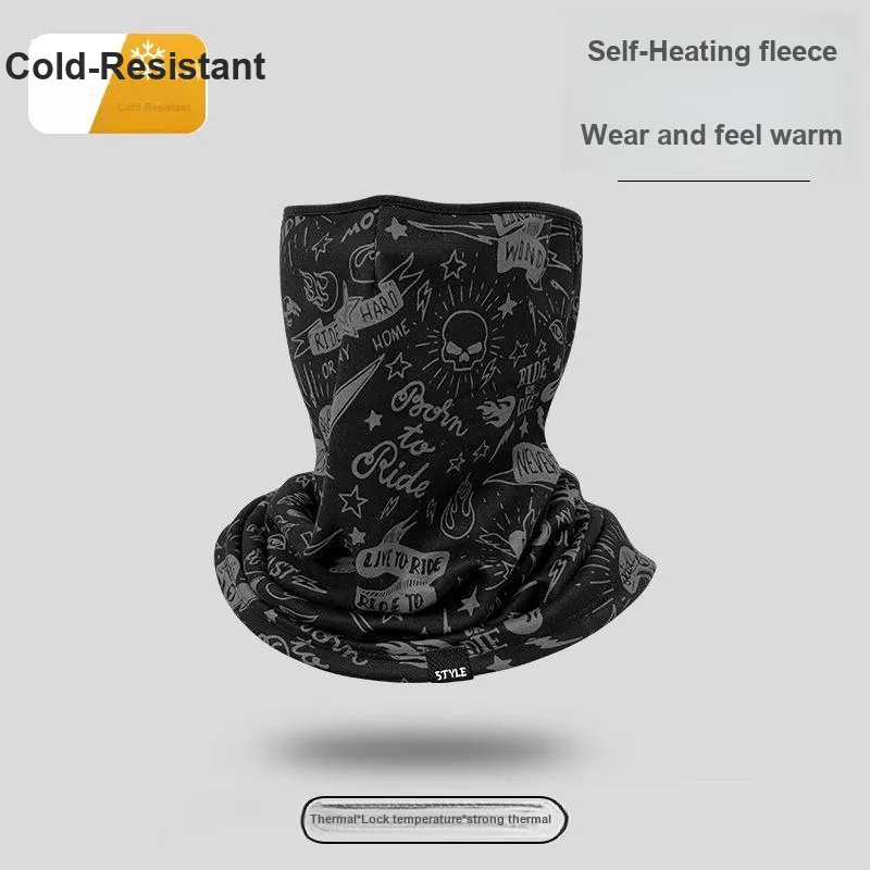 JIEKAI Riding Equipment Cycling Face Mask Unisex Polyester 27*36CM Multiple Colors-32