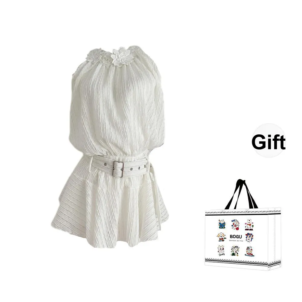BDGU Slip Dresses Women's White