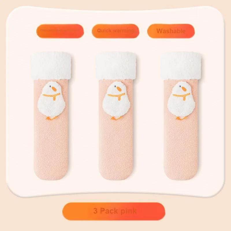 ROBINHOOD Mid Calf Socks Women's 3 Pack-8