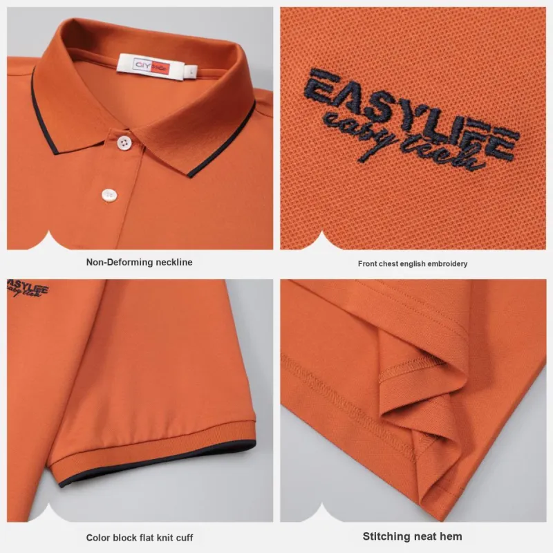 GY Goldlion Polo Shirts Men-9