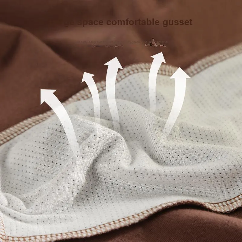 Cotton Gene Square-cut Underwear Men's 3 Pack-7