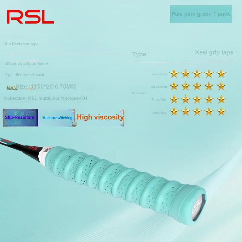 RSL Badminton Grip Tape RSL Colorful Fruit Candy 001 Polyurethane Competition Training Thin-32