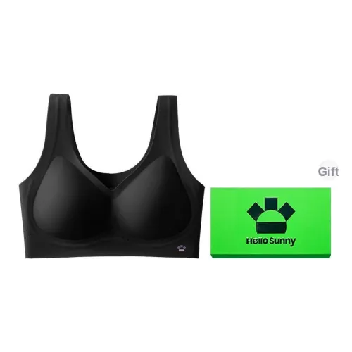 Hello Sunny Deep Oxygen Черный Женские Бюстгальтеры