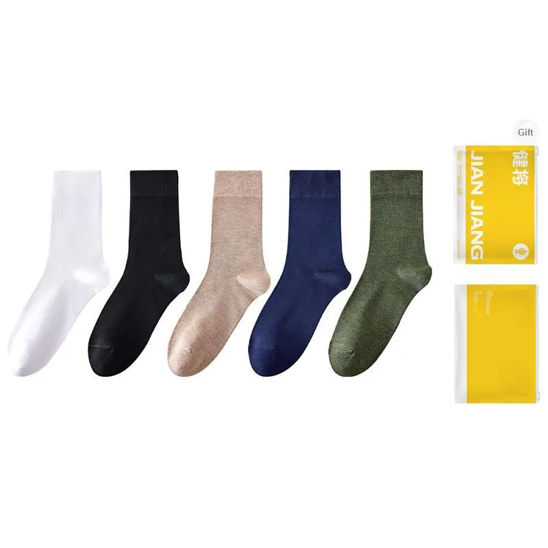 Master Mid Calf Socks Men's Shopping Bag Combo Set-10