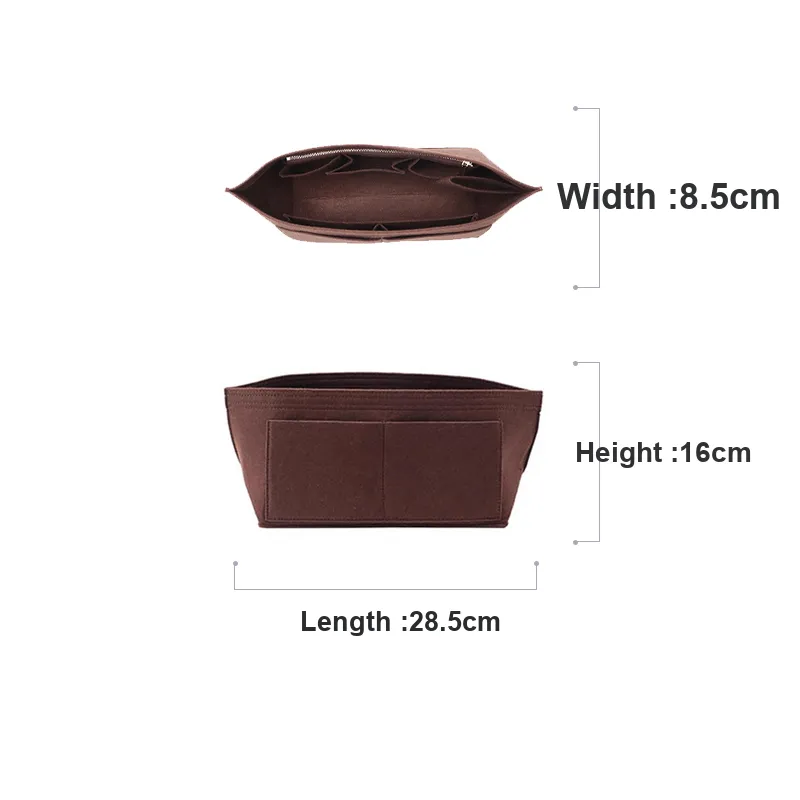Gloya Imported Microfiber Bag Insert Women's Multicolor-15