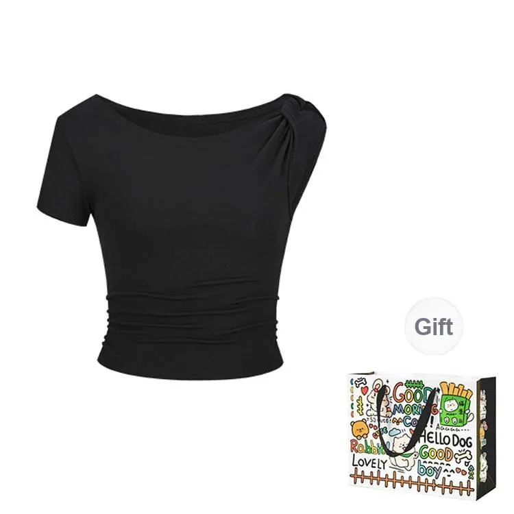 OURUOKE Regular T Shirt Women's-4